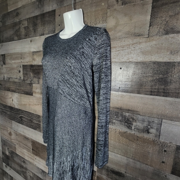New Rag & Bone Knit Tonal Blocked Mini Dress Size S - Picture 6 of 12